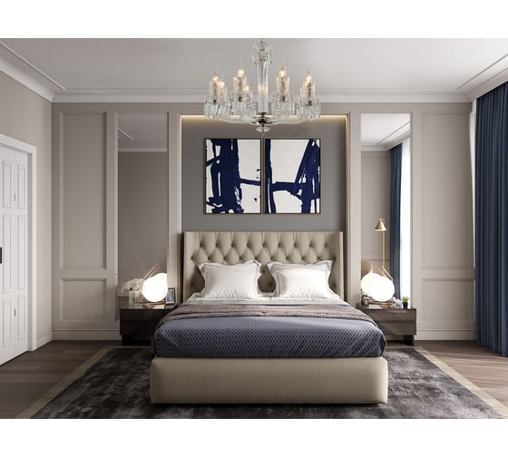 Подвесной светильник Escada E14x40W, Nickel 1142/8S
