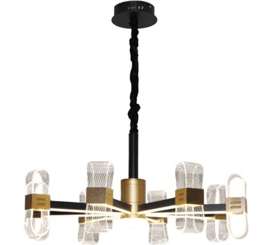 Потолочный светильник Escada 130W, Gold/Black 10235/8LED