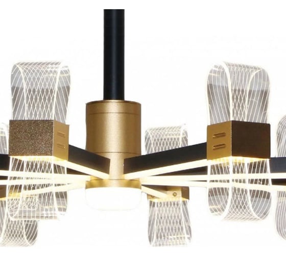 Потолочный светильник Escada 130W, Gold/Black 10235/8LED