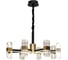 Потолочный светильник Escada 130W, Gold/Black 10235/8LED 1