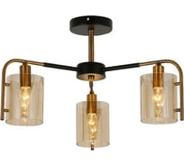 Потолочный светильник Escada E14x40W, Black/Gold 671/3P