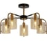 Потолочный светильник Escada E14x40W, Black/Gold 671/5P 1