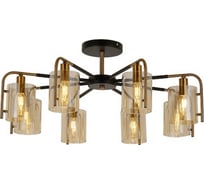 Потолочный светильник Escada E14x40W, Black/Gold 671/8P