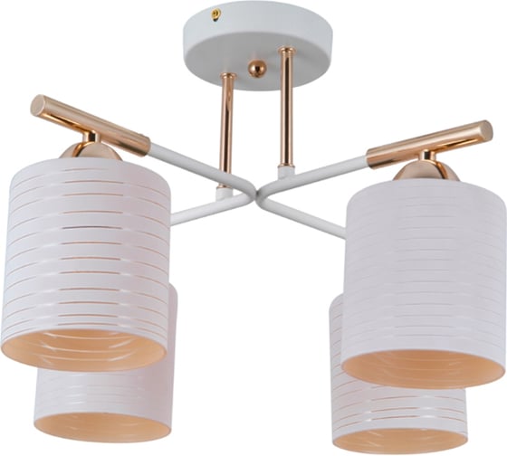 Потолочный светильник Escada E27x40W, French gold/White 1124/4P 1
