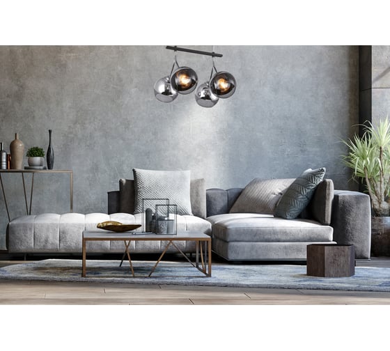 Потолочный светильник Escada E27x40W, Silver 1114/4PL