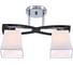 Потолочный светильник Escada E27x60W, Chrome/Black/White 1116/2PL 1