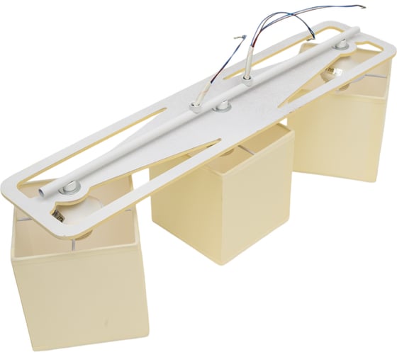 Потолочный светильник Escada E27x60W, Chrome/White 1117/3PL