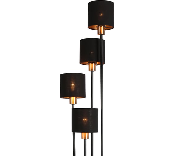 Напольный светильник Escada E14x40W, Black/Gold 1109/4