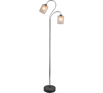 Напольный светильник Escada E27x60W, Chrome/Black 10170/L