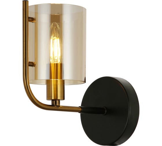 Настенный светильник Escada E14x40W, Black/Gold 671/1A