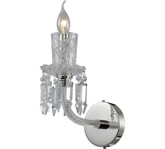 Настенный светильник Escada E14x40W, Nickel 1142/1A 1