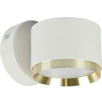 Светильник настенный FERON 12W, 230V, GX53, белый золото HL4598 52020