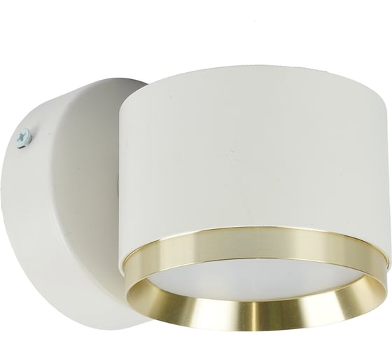 Светильник настенный FERON 12W, 230V, GX53, белый золото HL4598 52020