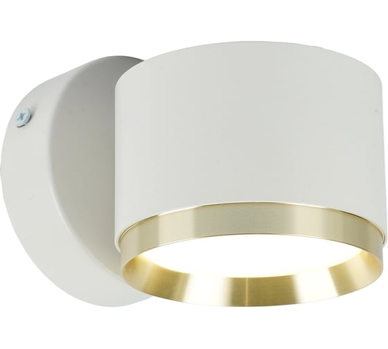 Светильник настенный FERON 12W, 230V, GX53, белый золото HL4598 52020