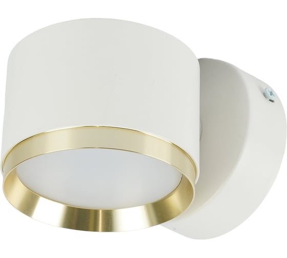 Светильник настенный FERON 12W, 230V, GX53, белый золото HL4598 52020