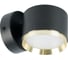 Светильник настенный FERON 12W, 230V, GX53, черный золото HL4598 52019 1