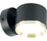 Светильник настенный FERON 12W, 230V, GX53, черный золото HL4598 52019 2