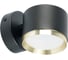 Светильник настенный FERON 12W, 230V, GX53, черный золото HL4598 52019 5