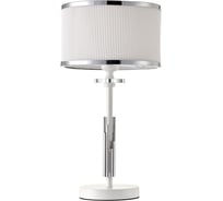 Настольный светильник Escada E27x60W, Matt white/Chrome 10156/T