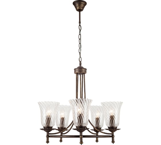 Подвесной светильник Escada Elison D500 E14x60W, Antique Brass 414/5