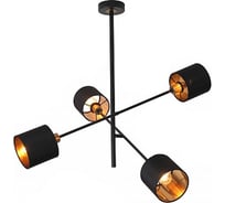 Потолочный светильник Escada E14x40W, Black/Gold 1109/4P