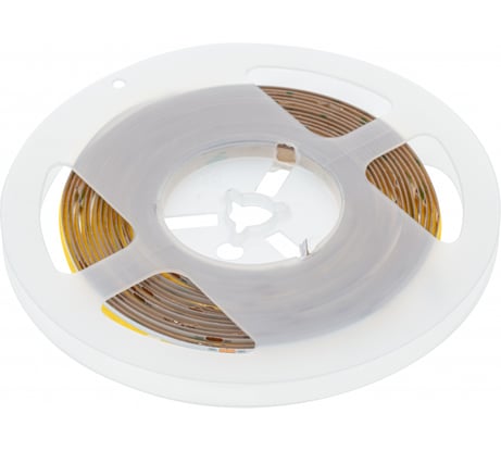 Светодиодная лента GTV LED COB 320 д/м, 9W, 24V, IP20, 8 мм, теплый белый, открытая LD-COB24V-20-CBN