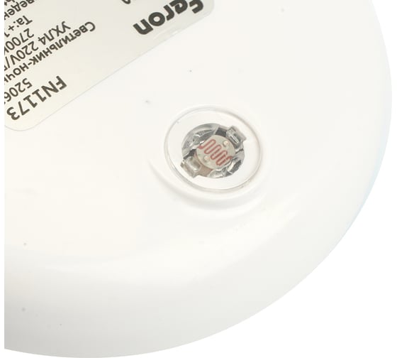 Светильник-ночник FERON Луна с датчиком освещенности 4LED 0,6W 220V желтый 52062