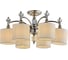 Потолочный светильник Escada E14x40W, Nickel 1168/6P 1
