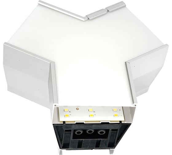 Светильник коннектор FERON 5W 550Lm 3000К-4000К-6400K, Y-образный, с ручным 51873