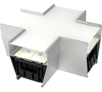 Светильник коннектор FERON 6W 660Lm 3000К-4000К-6400K, X-образный, с ручным 51874