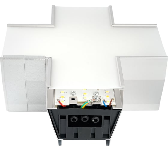 Светильник коннектор FERON 6W 660Lm 3000К-4000К-6400K, X-образный, с ручным 51874