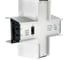 Светильник коннектор FERON 6W 660Lm 3000К-4000К-6400K, X-образный, с ручным 51874 6