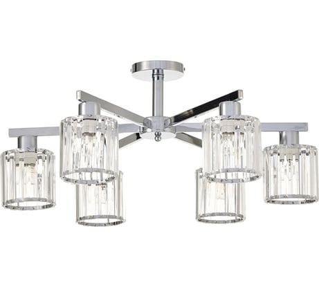 Потолочный светильник Escada E27x60W, Chrome 692/6P