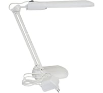 Светильник Трансвит Дельта 1У на подставке, с дросселем, настольный, 11Вт, с/л КЛЛ, G23, белый 53010211