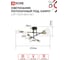 Светильник потолочный под лампу IN HOME LOFT EASY-6E27-BLT 6хЕ27 черный, латунь 4690612062655 3