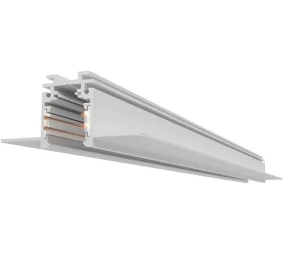 Шинопровод встраиваемый низкопрофильный под шпаклевку Lumker SY-LINK-20T2S-2-WH, 48В, белый, 2м 00-00013568