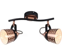 Настенный светильник Escada E14x40W, Black/Copper 1138/2A