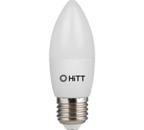Светодиодная лампа HiTT PL-C35-15-230-E27-4000 970Лм 15Вт 4000К-нейтрально-белый Е27 свеча 10штук 7010041