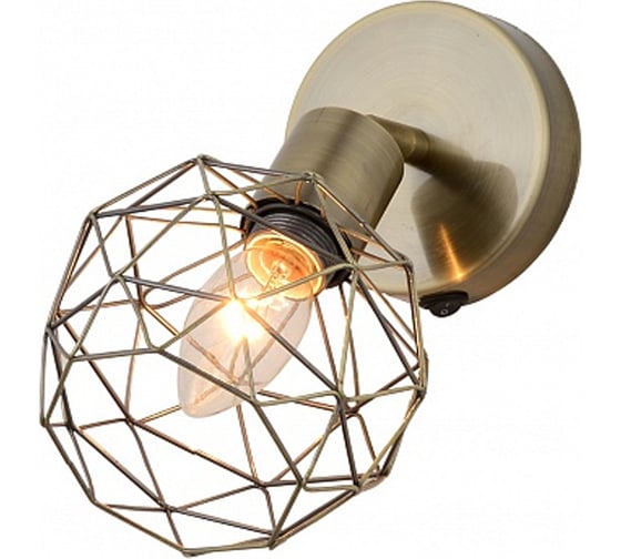 Настенный светильник Escada E14x40W, Antique Brass 1128/1A 1