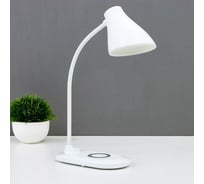 Настольная лампа RISALUX 16267/1WT LED 3Вт, 3 режима, USB, белый, 9,7х18х43 см 5353801