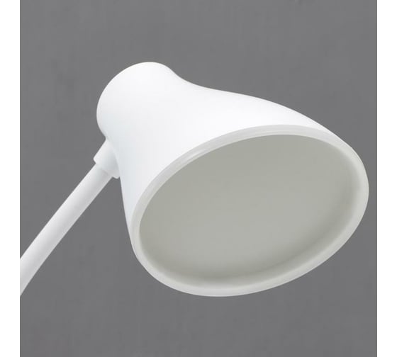 Настольная лампа RISALUX 16267/1WT LED 3Вт, 3 режима, USB, белый, 9,7х18х43 см 5353801