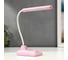Настольная лампа RISALUX 16291/1PK 16хLED, 2Вт, 2 режима, USB, АКБ, розовый, 9х12х46 см 5375875 1