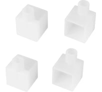 Заглушка Arlight WPH-FLEX-1616-90 WHITE с отверстием, 1 комплект 058044