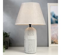 Настольная лампа RISALUX 16311/1GR E14, 40Вт, серый, 27х27х44 см 5448945