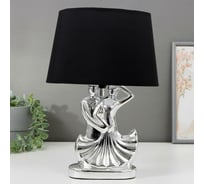 Настольная лампа RISALUX 16315/1, E14, 40Вт, хром, 15х8х34,5 см 5448781