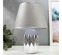 Настольная лампа RISALUX 16323/1, E14, 40Вт, хром, 12х12х25 см 5448786