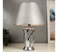 Настольная лампа RISALUX 16325/1, E14, 40Вт, хром, 11х11х27 см 5448788
