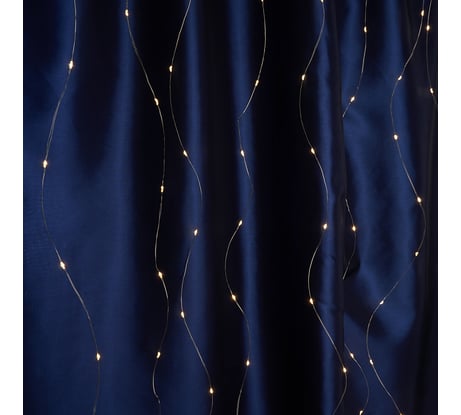 Светодиодная гирлянда штора FERON CL590 занавес 22м + 2м 2700К USB 41635