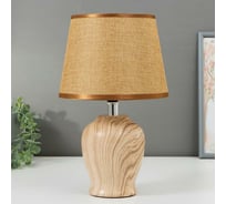 Настольная лампа RISALUX 16406/1, E14, 40Вт, светлое дерево, 20х20х32 см 5456697