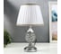 Настольная лампа RISALUX 16433/1SL, Е27, 40Вт, серебро, 25х25х41 см 5469672 1